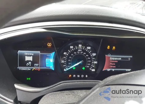 2016 Ford Fusion Se из США, поврежденный, VIN 1FA6P0H79G5120759